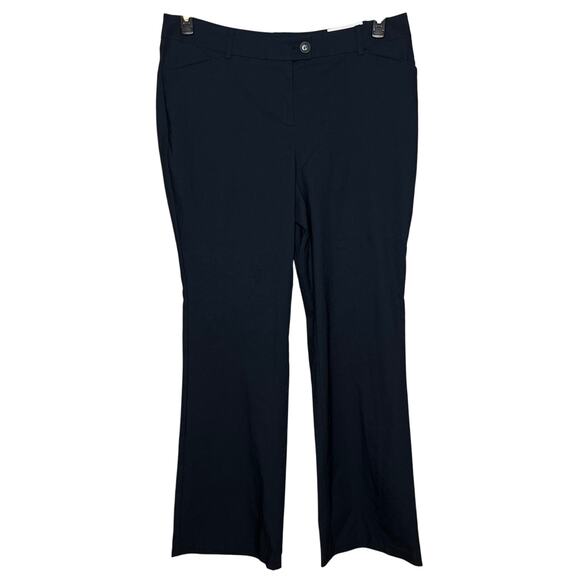 Lane Bryant NEW Black Boot Cut High Rise Pants Plus Size 18 Long - Picture 2 of 8